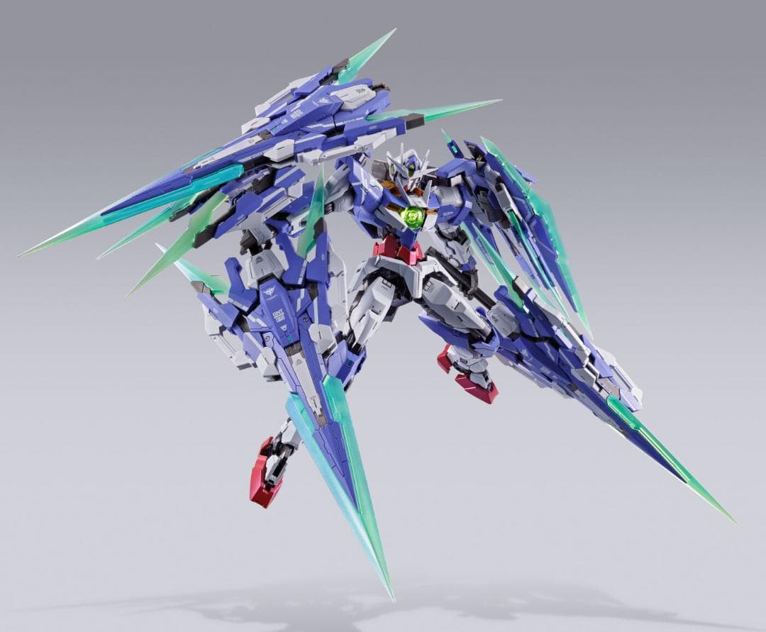 新品未開封　メタルビルド　ダブルオークアンタフルセイバー＆オプションセット