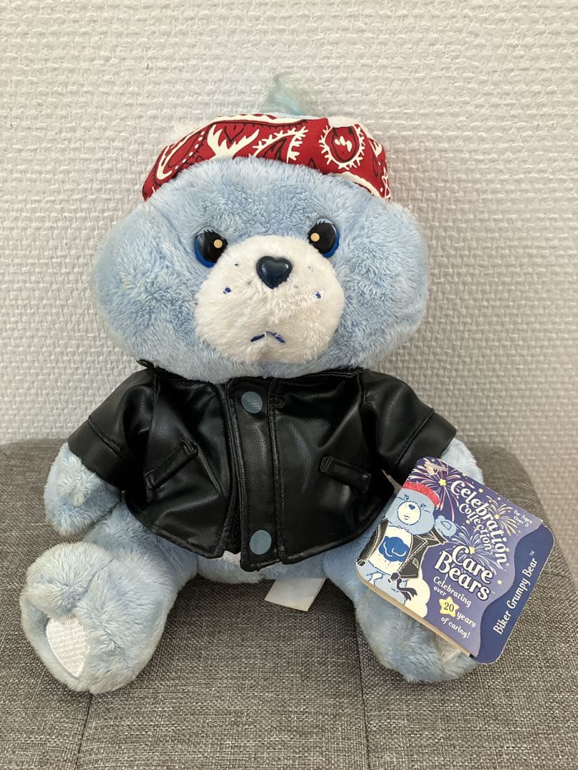 ケアベア グランピー セレブレーション コレクション ぬいぐるみ バイカー