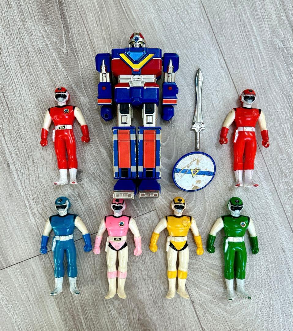 超新星フラッシュマン プラデラ ソフビ セット