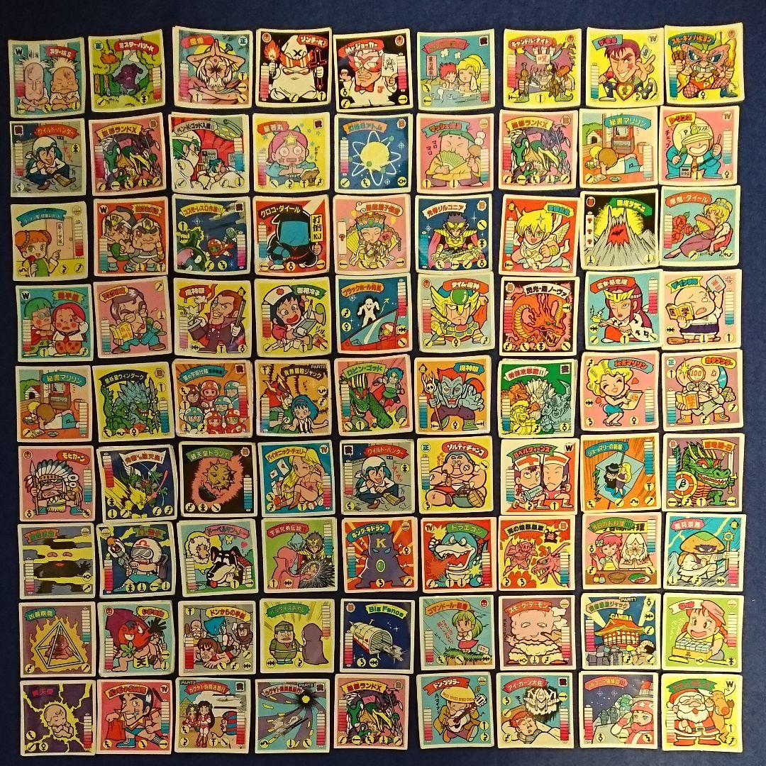 ガムラツイスト ラーメンばあ シール 150枚(ダブり多数)