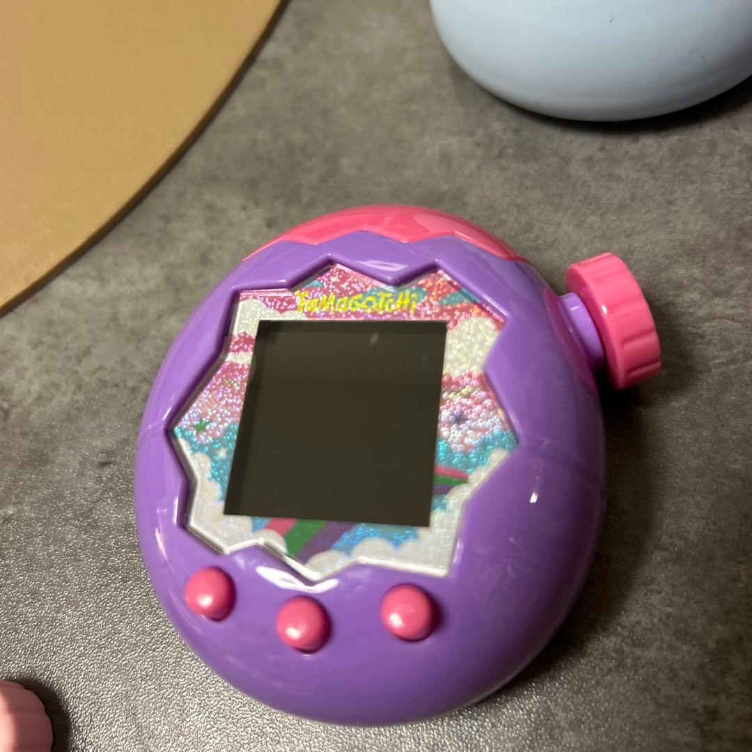 たまごっちパラダイス パープルスカイ カバー・保護シール付き