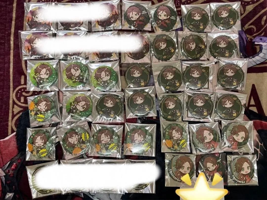 浦島坂田船 缶バッチ うらたぬき となりの坂田 志麻 センラ ハロパ たぬワン