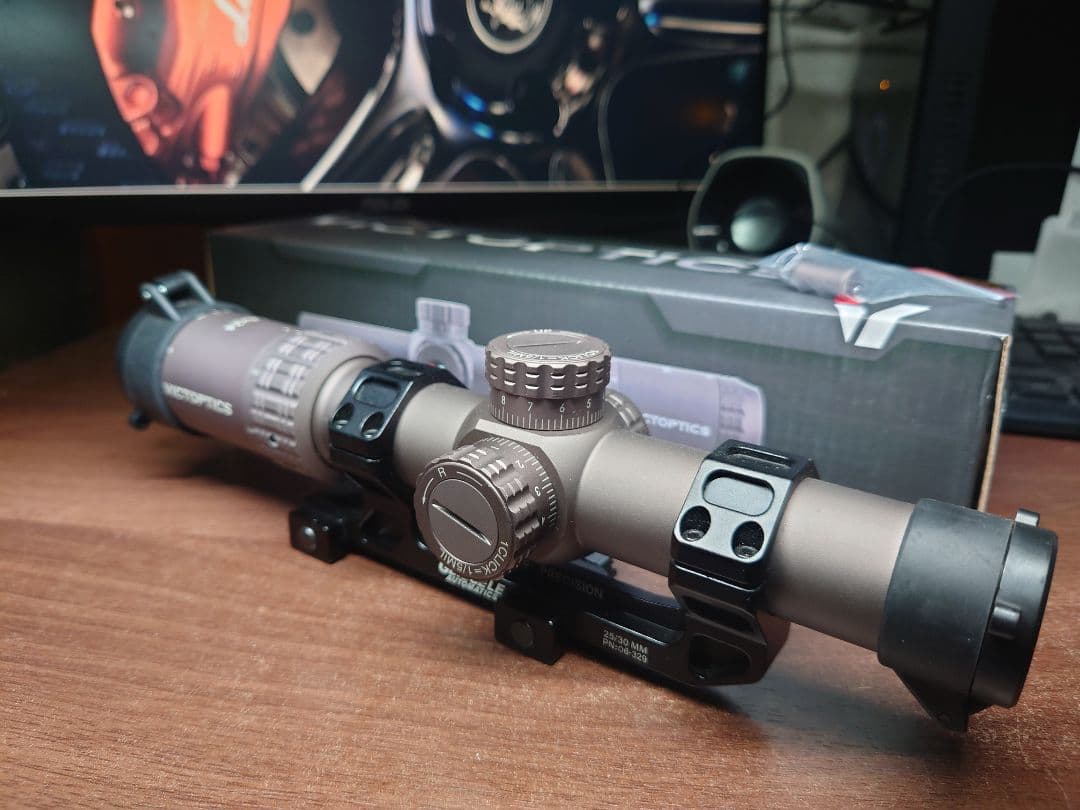 VectorOptics ベクターオプティクス S6 1-6×24 ブラウン