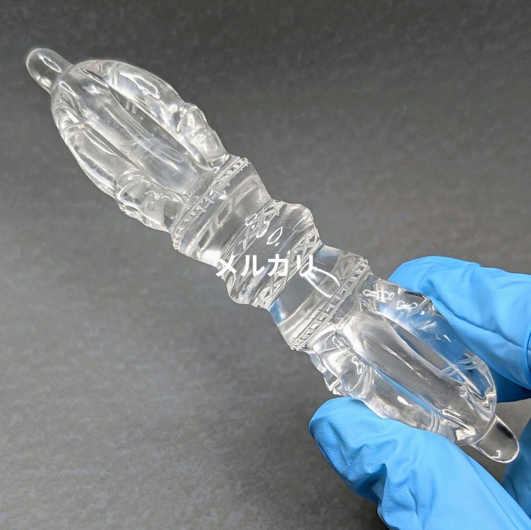 ￥18,000→15,300　15%OFF　水晶ヴァジュラ（五鈷杵）