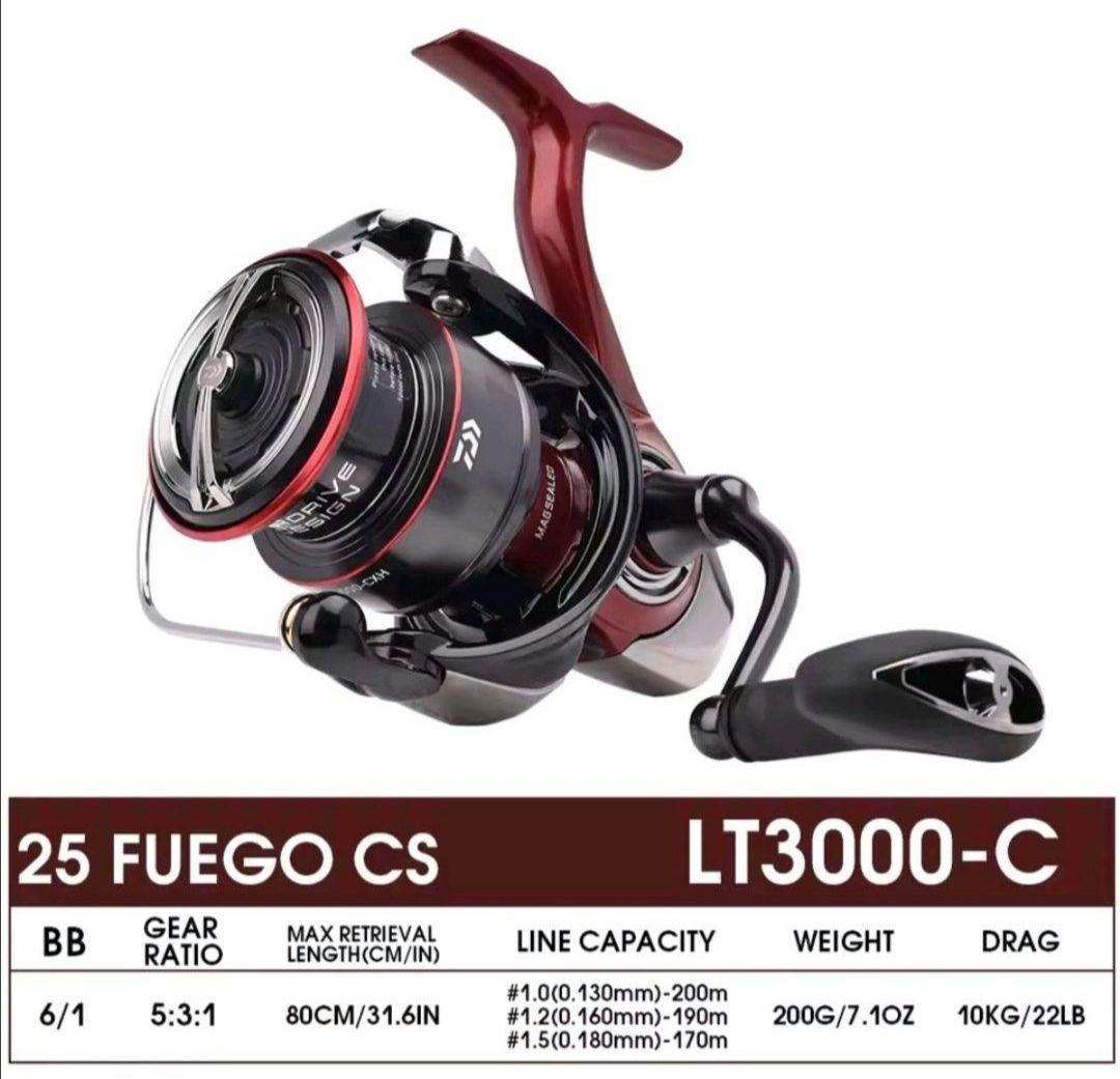 海外モデル 2025 DAIWA FUEGO CS LT 3000-C