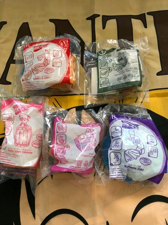ONE PIECE マクドナルド限定ハッピーセットおもちゃ