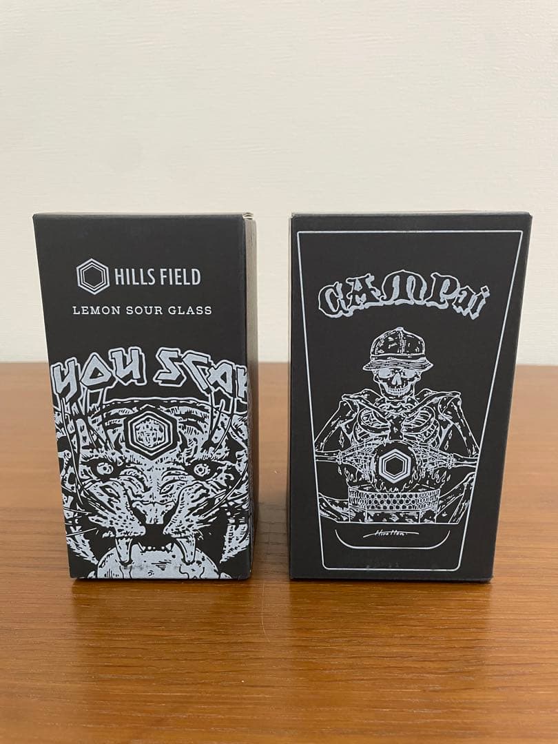 HILLS FIELD ヒルズフィールド　パイントグラス 3点セット