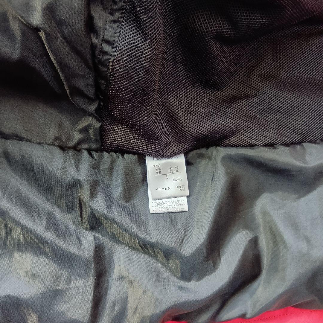 DESCENTE スキーウェア　セットアップ　上下　黒　赤　メンズ　L