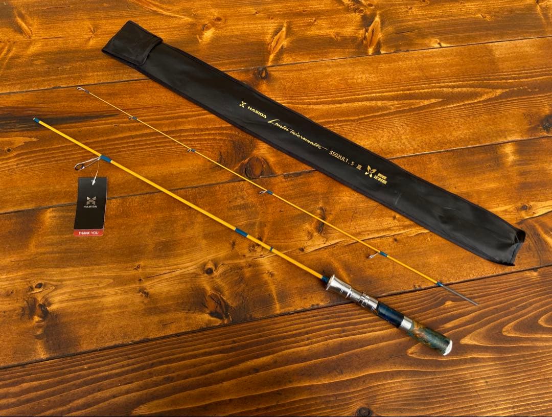 トラウトロッド　スピニング　502UL ウッドグリップ スタビライズドウッド