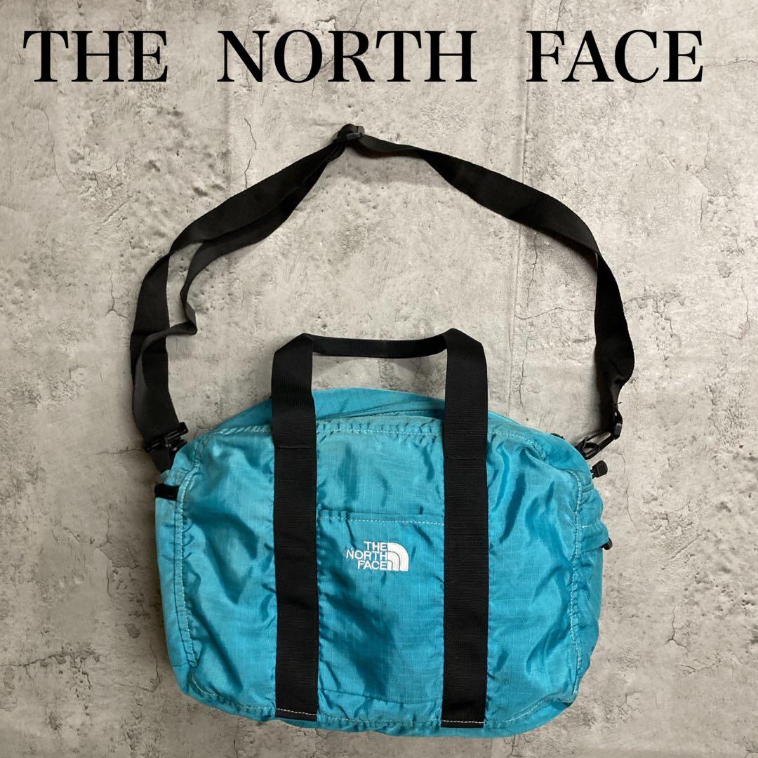 THE NORTH FACE 2way ボストンバッグ ブルー　ショルダーバッグ