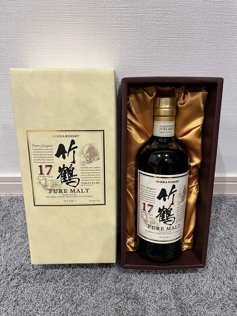 ニッカウイスキー 竹鶴 17年 ピュアモルト 700ml