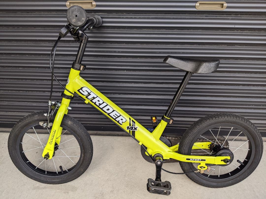STRIDER ストライダー14x ライムイエロー
