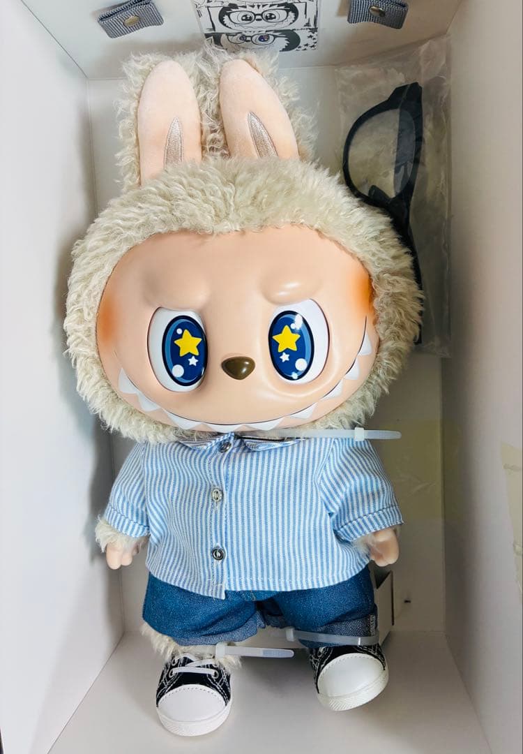 POPMART LABUBU Flip With Me ぬ いぐるみ
