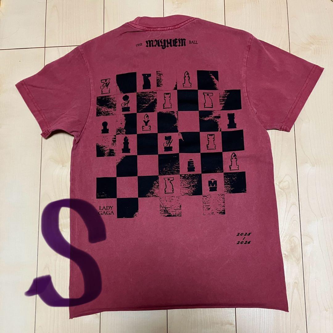 ミュージシャン LadyGaga_CHESSBOARD SS TEE_MAYHEMBALL