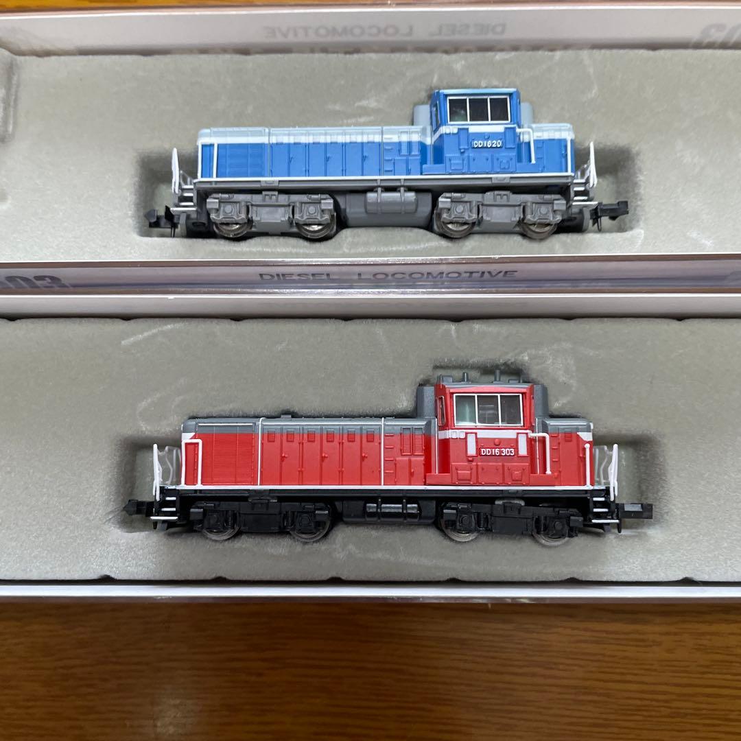 マイクロエース DD16 303 & DD16 20 ディーゼル機関車セット