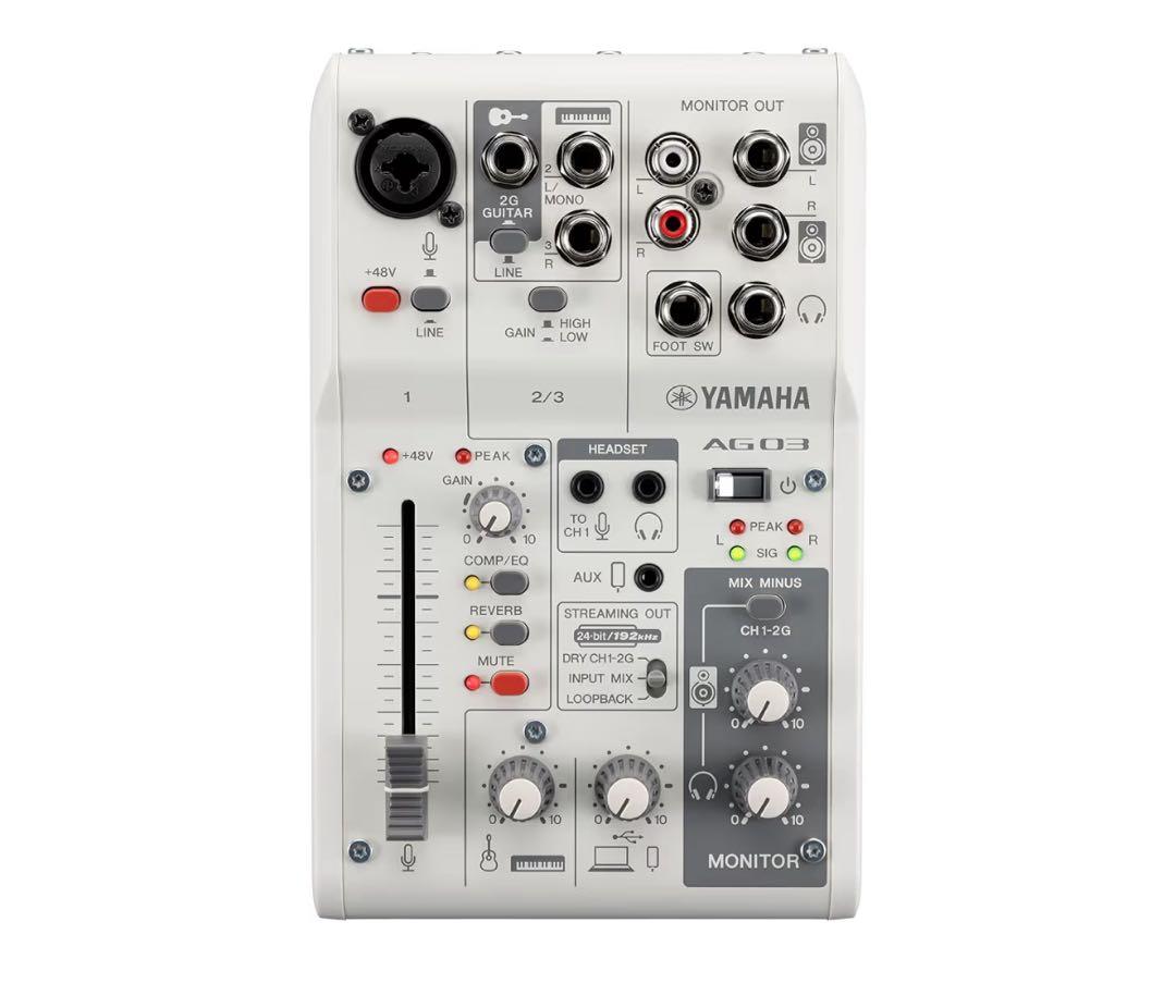 Yamaha AG03 ミキサー