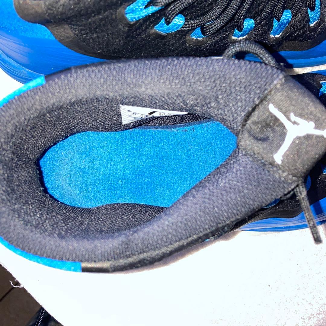 JORDAN ULTRAFLY2 28.5cm バスケットボールシューズ青/黒