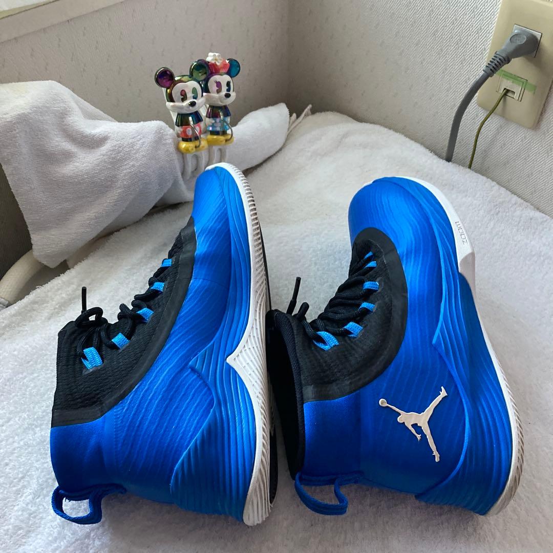 JORDAN ULTRAFLY2 28.5cm バスケットボールシューズ青/黒