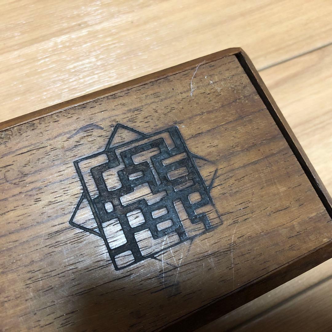 37年前　布袋寅泰　からくり箱　小物入れ　アクセサリーボックス　マルチボックス