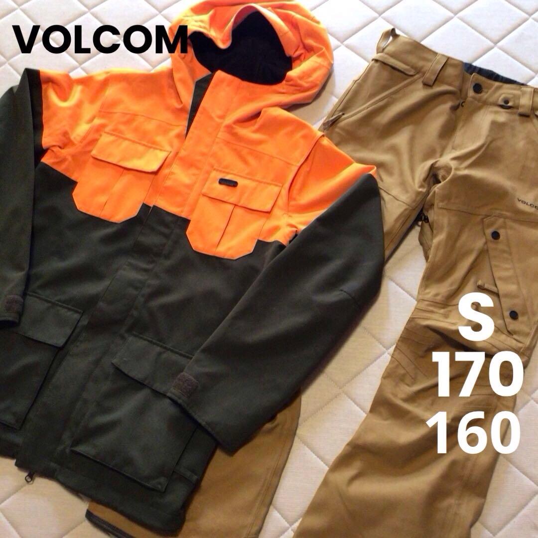 VOLCOM/ボルコム スキー/スノーボード ウェア 上下セット Sサイズ