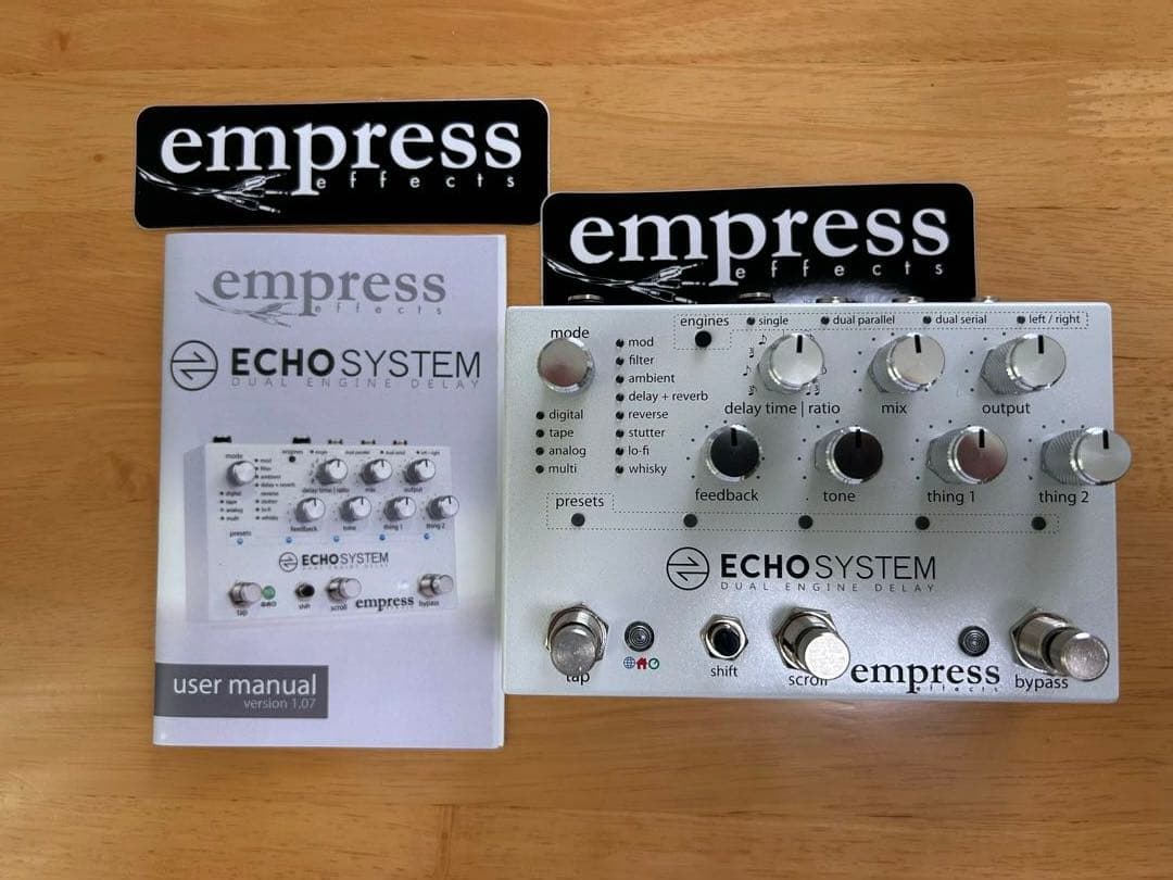 Empress Effects - ECHO SYSTEM(未使用に近い)