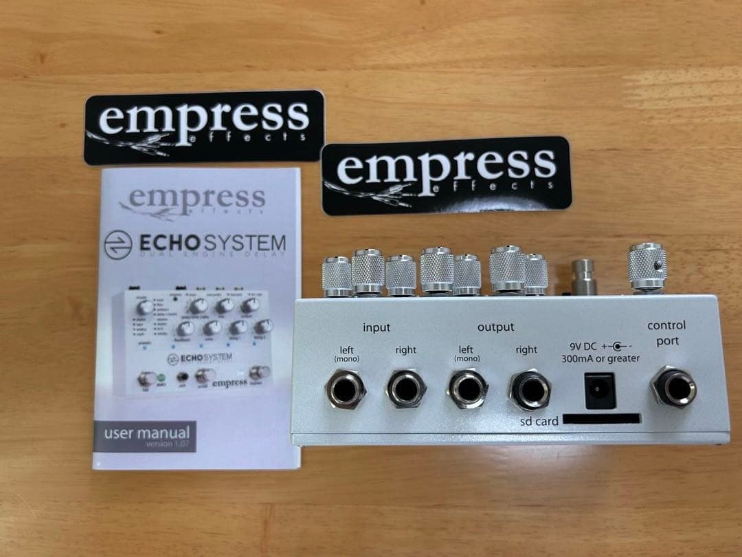 Empress Effects - ECHO SYSTEM(未使用に近い)