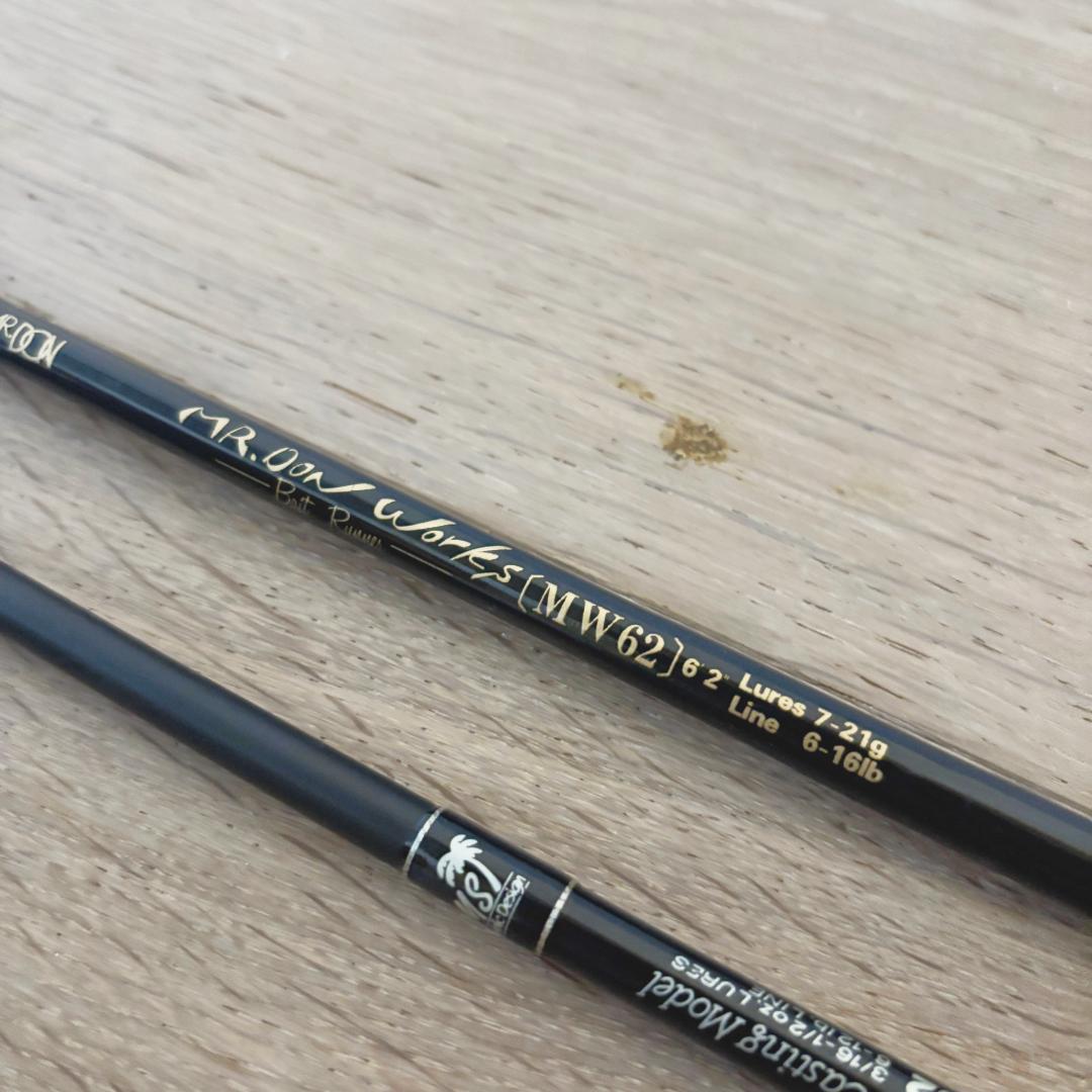PALMS EDGE & MR.DON WORKS バスロッド 2本セット