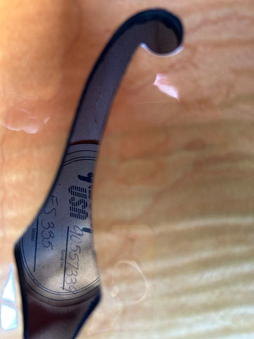 希少 ギブソンＥＳ-335 ビンテージ 純正ハードケース付 ナチュラルカラー