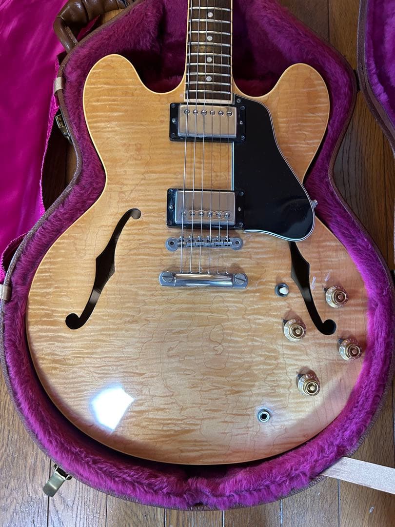 希少 ギブソンＥＳ-335 ビンテージ 純正ハードケース付 ナチュラルカラー