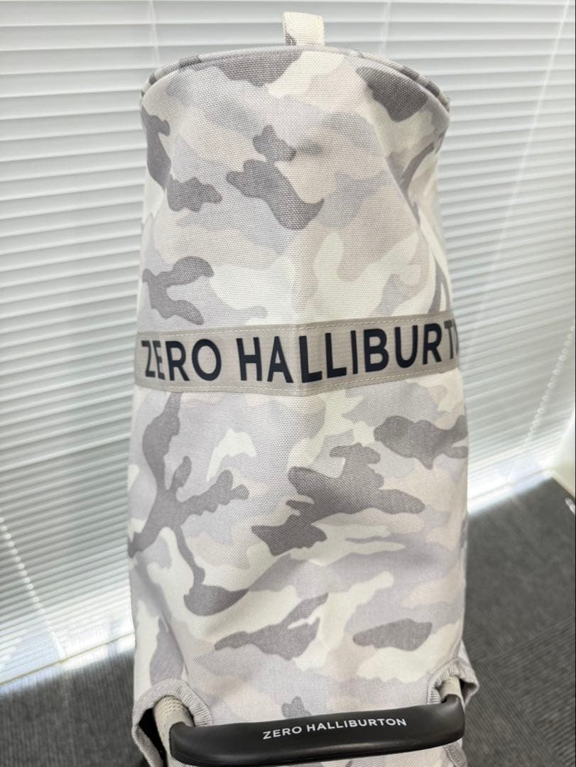 ZERO HALLIBURTON 迷彩キャディバッグ