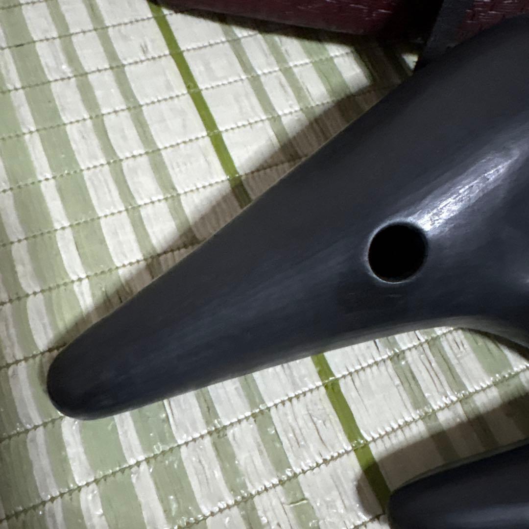 CANTARE 4C 3F オカリナ 黒 ケース付き　カンターレ 楽器　笛