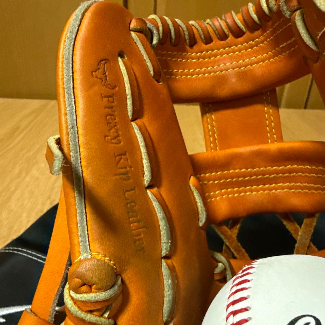 ミズノプロ　MM型　硬式グローブ　内野手用