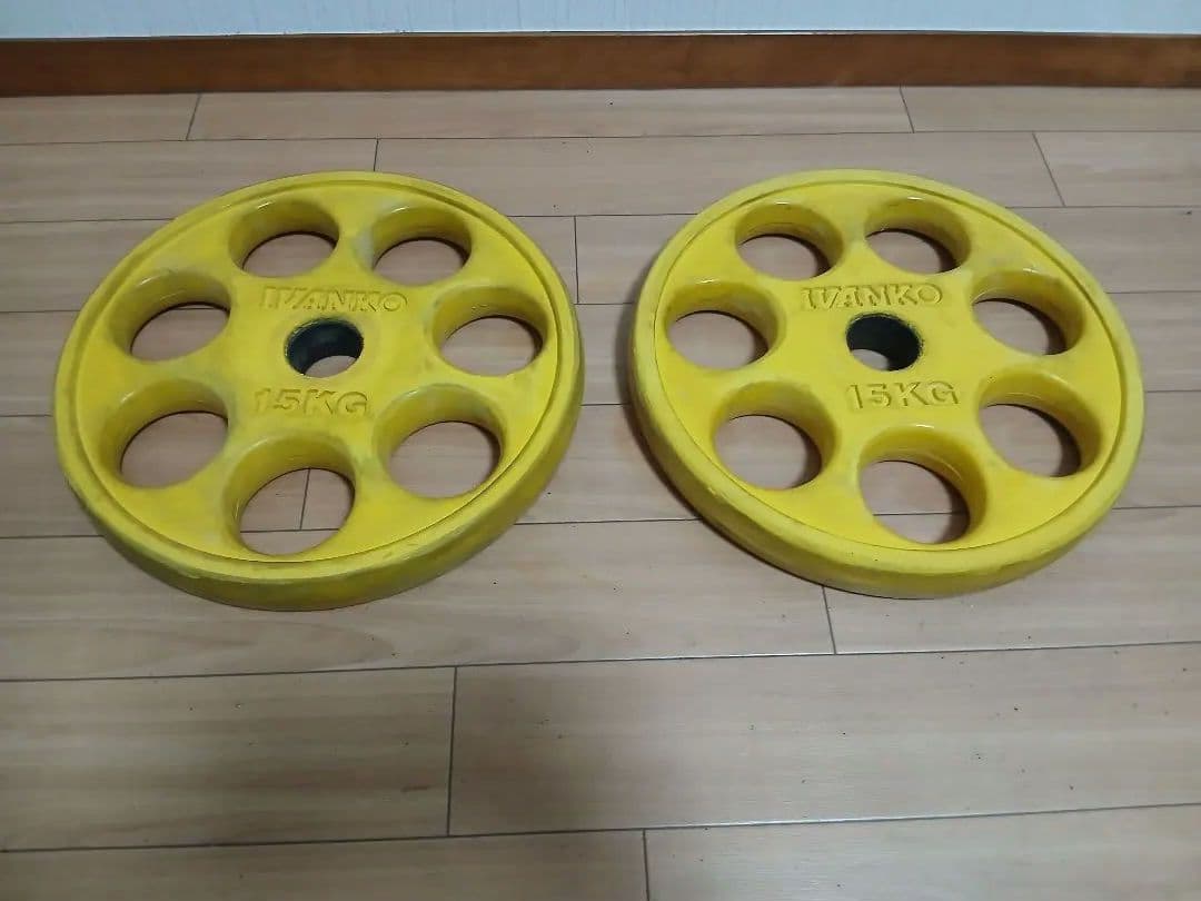 IVANKO ROEZHC 15kgオリンピック プレート 1枚②
