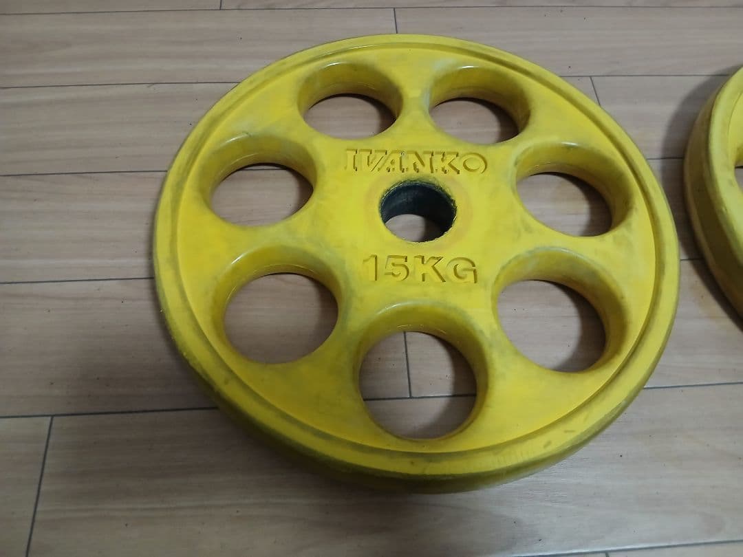IVANKO ROEZHC 15kgオリンピック プレート 1枚②
