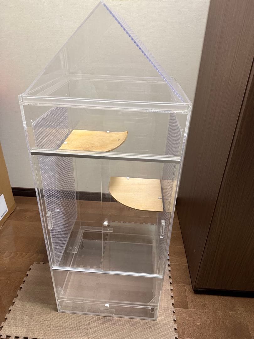 【お引取り限定】小動物用アクリルケージ