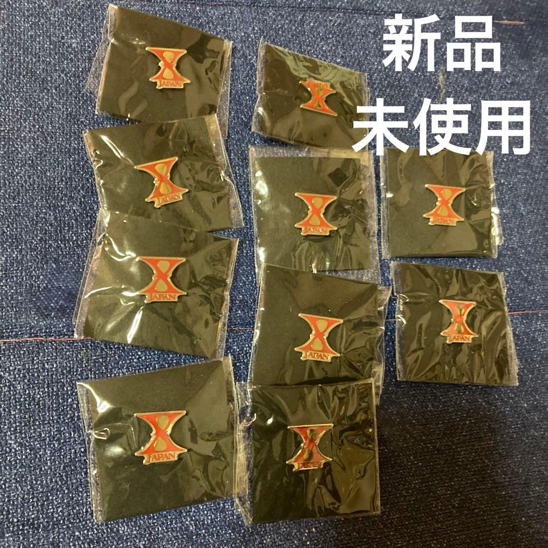 X エックス　JAPAN ジャパン　.ピンバッヂ　.ピンバッジ グッズ　新品