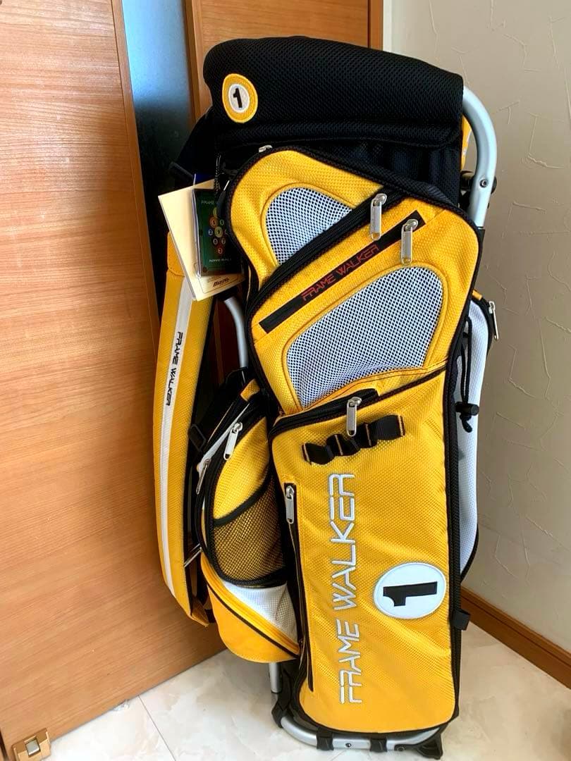 希少　未使用　完全完売　ミズノ　MIZUNO フレームウォーカー　キャディバッグ