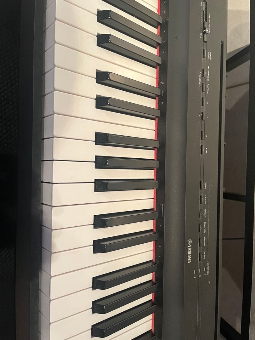 Yamaha 88鍵電子ピアノ 黒色p-125b