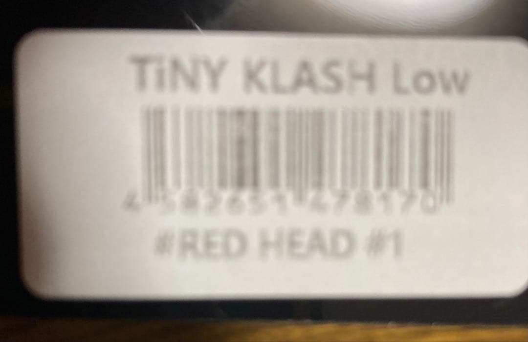 【新品】DRT★タイニークラッシュRED HEAD ★レッドヘッド