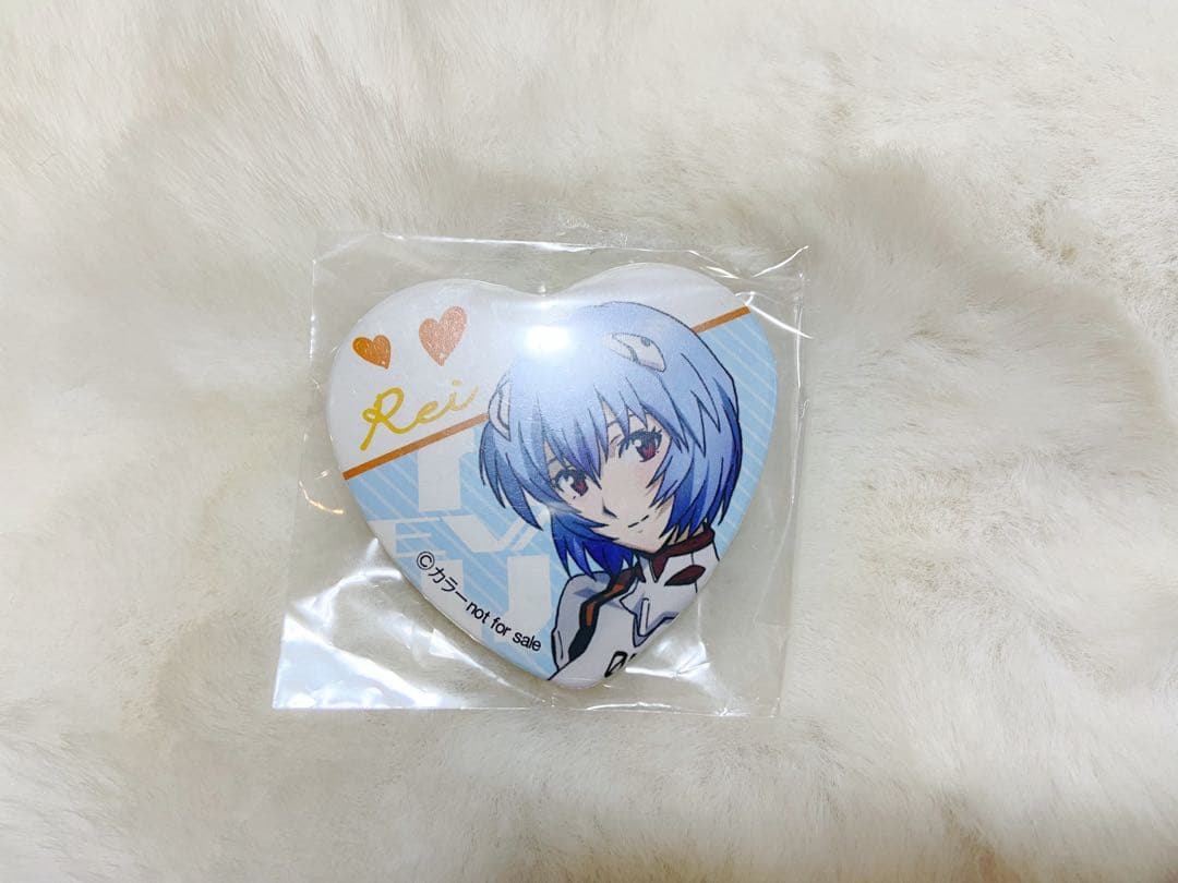 綾波レイ バレンタインクランチBOX 缶バッジ