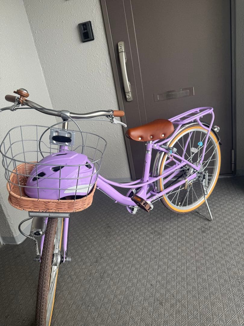 【美品】あさひ[ASAHI]フェリークJr. 22インチ 子供用　ヘルメット付き