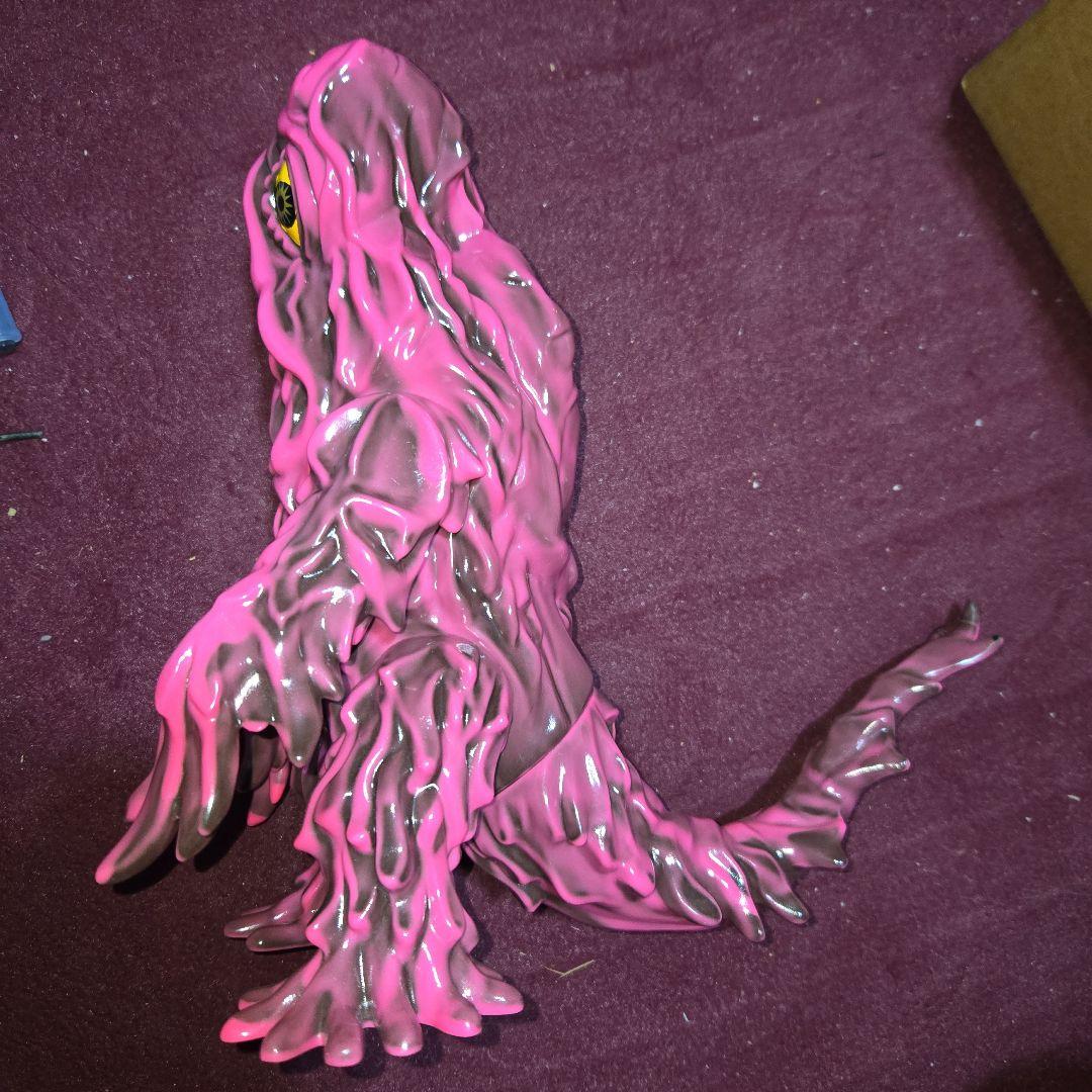 ヘドラ ソフビ マルサン ピンク