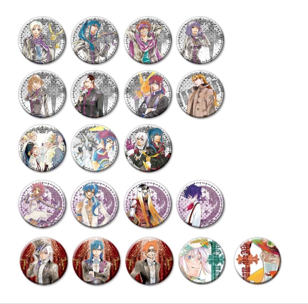 D.Gray-man Dグレイマン コレクション缶バッジ 第1弾 20種 コンプ