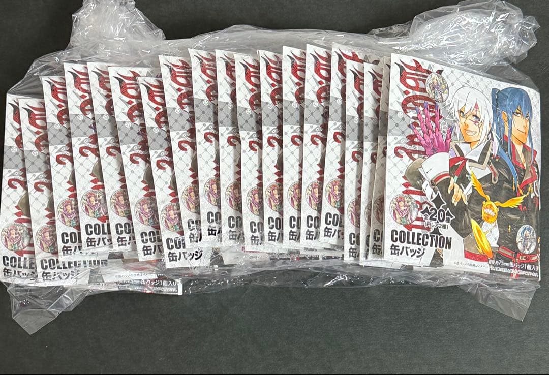 D.Gray-man Dグレイマン コレクション缶バッジ 第1弾 20種 コンプ