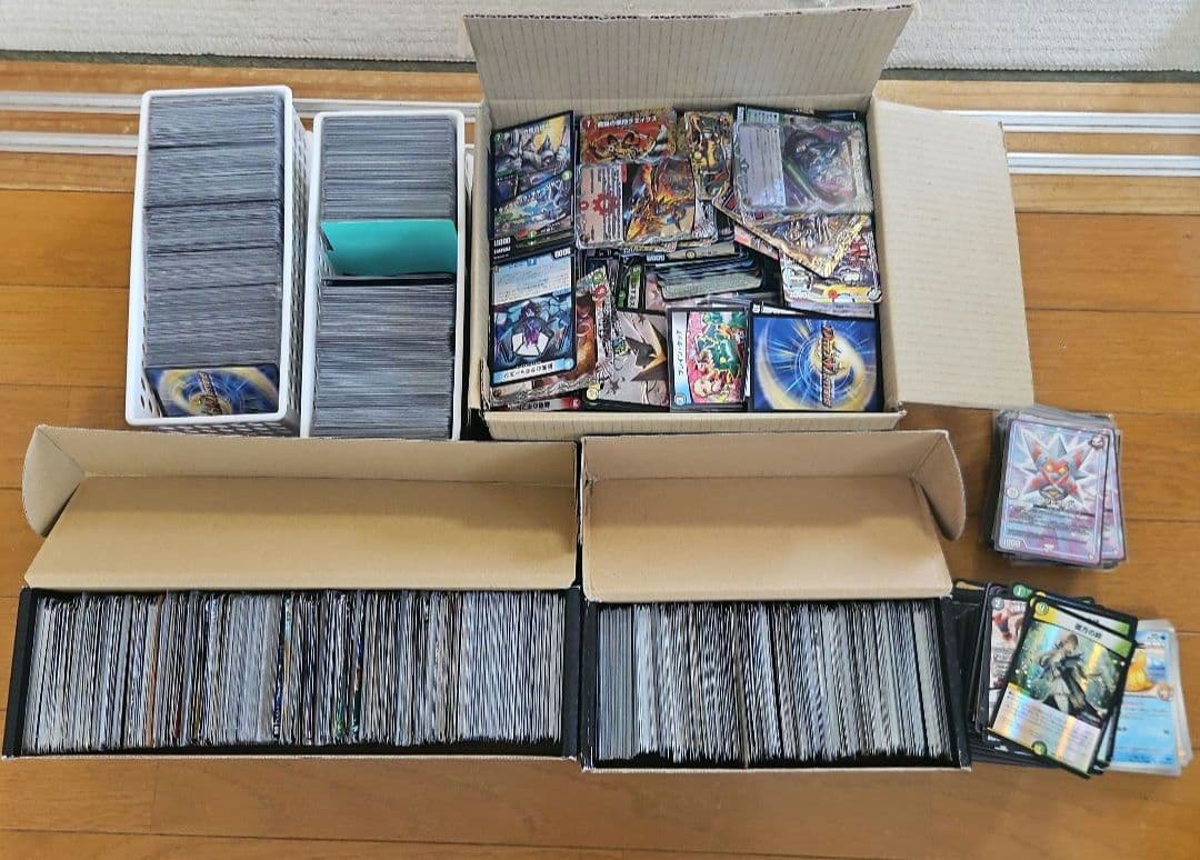 計20.3kg！　引退品まとめ売り　スリーブ&デッキケース付き　マルル　ゼナーク