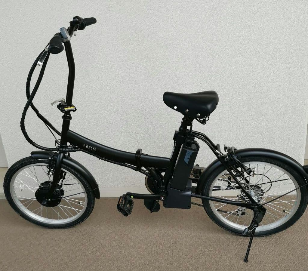 アビレラ 電動アシスト自転車 シティタイプ ブラック