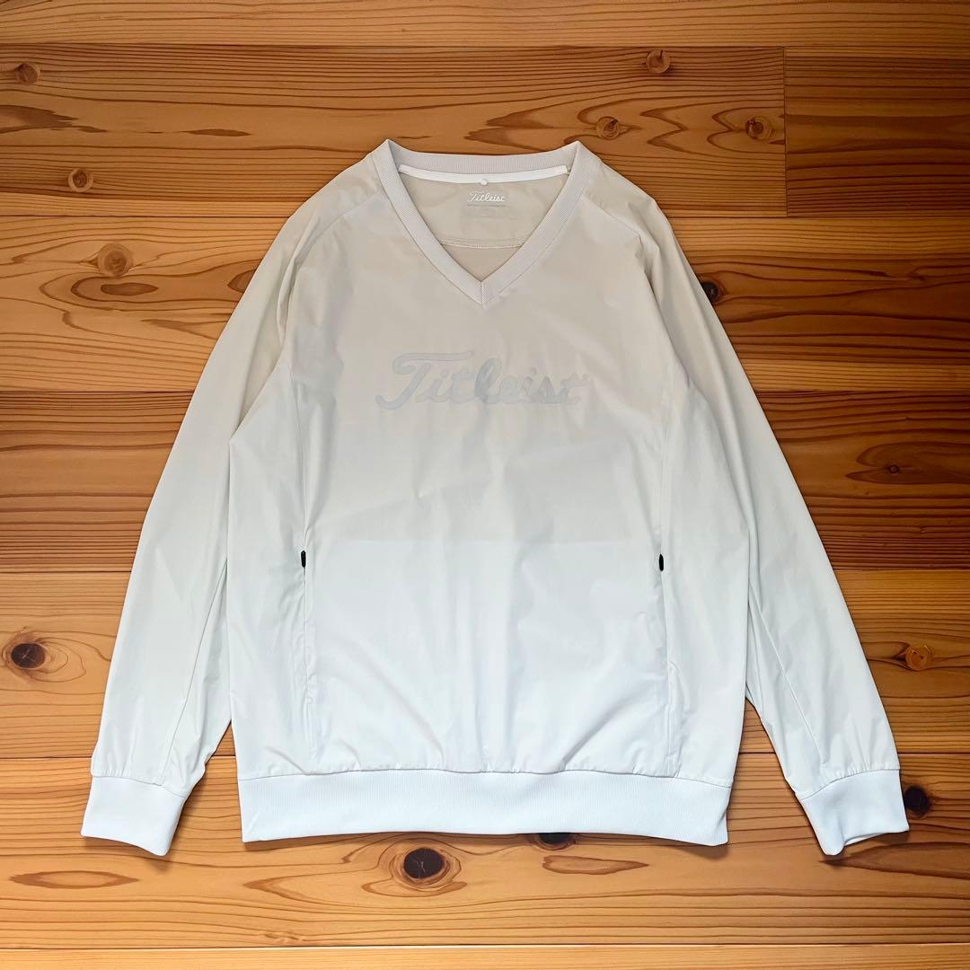 Titleist タイトリスト　Ｖネック　ライトプルオーバージャケット　L