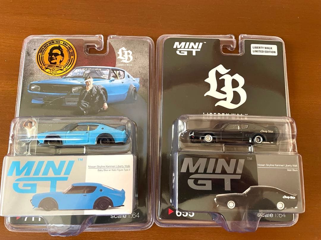 リバティウォーク フィギュア付きケンメリ マットブラック ケンメリ セット