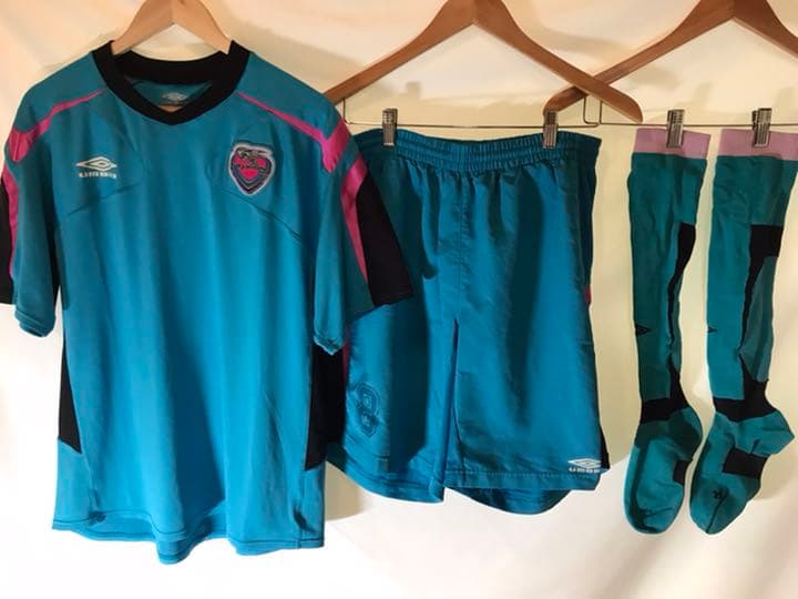 非売品UMBRO サガン鳥栖 選手支給品ユニフォームパンツソックス上下3点セット