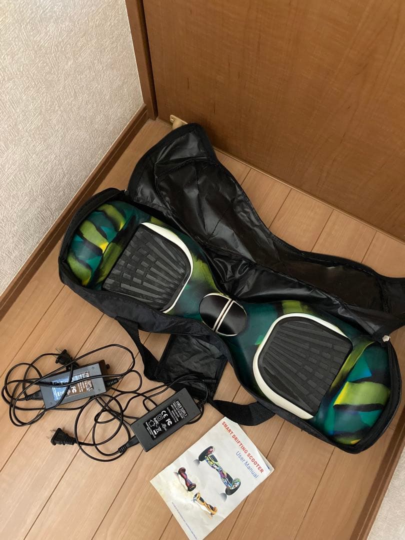 電動スケボー 充電器付き　バランススクーター　セグウェイ